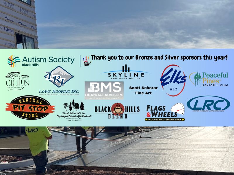 Image of Lester-Robbins Construction sponsoring Black Hills Autism Society