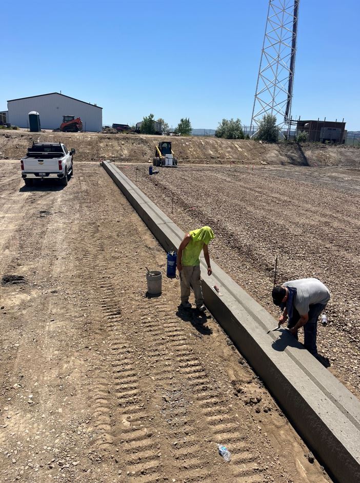 American Storage Curb Project
