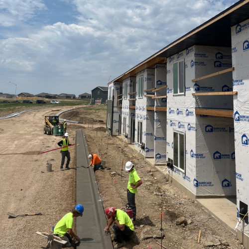 Buffalo Run Apartments Curb Project