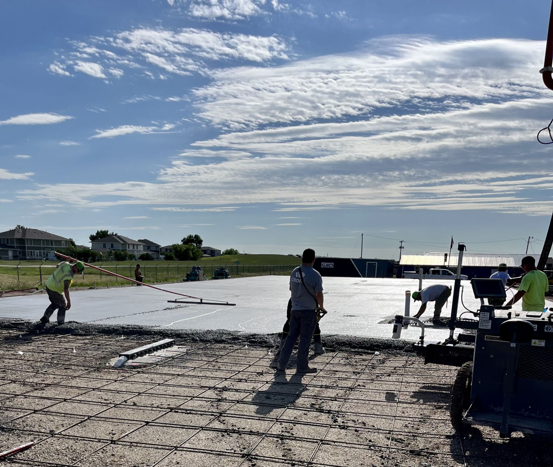 Commercial floor photo by LRC