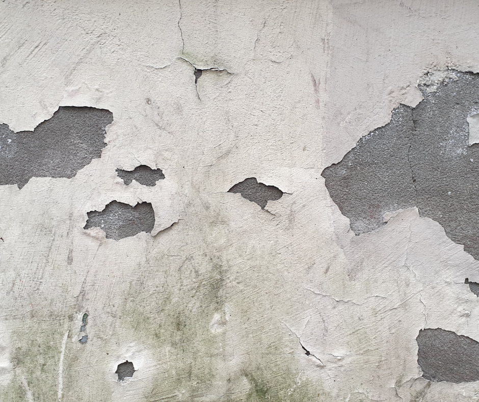 Peeling and Concrete Spalling
