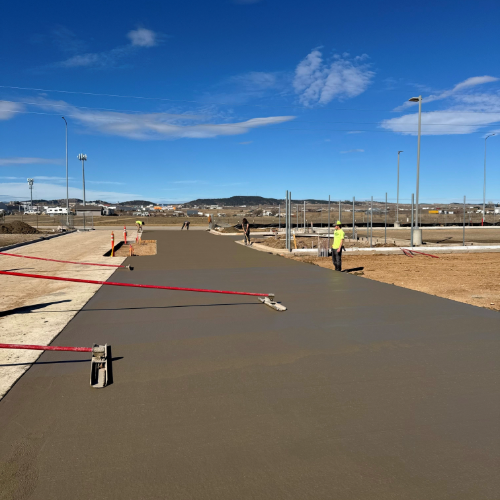 Image of LRC working at Old Dominion job site